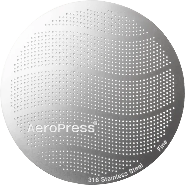 AeroPress paslanmaz çelik filtre